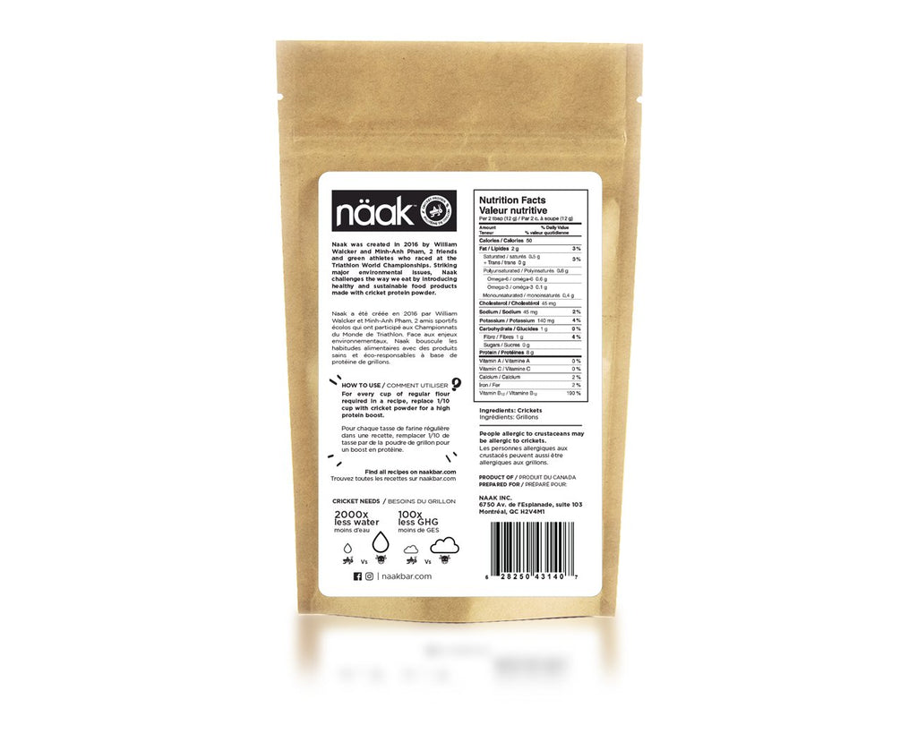 Cricket Protein Powder 100% | 113g(4oz)